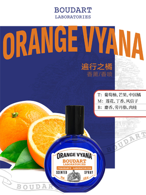 minyak esensial cengkeh body spray ORANGE VYANA body mist OEM wangi terkonsentrasi