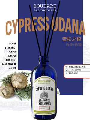 OEM CYPRESS UDANA Reed Diffuser Botol Kaca Alami Minyak Esensial Aroma Rattan Stick
