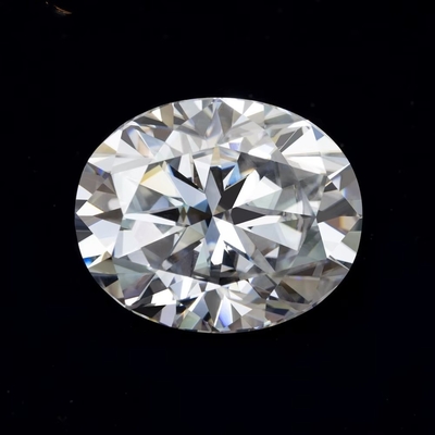 DEF Warna Moissanite VVS Pass Diamond Tester Lolos Oval Moissanite Batu