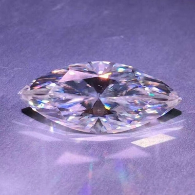 cincin moissanite berbentuk pir Custom GRA VVS Mossanite Clarity Loose Moissanite Diamonds Moissanite gem Stones