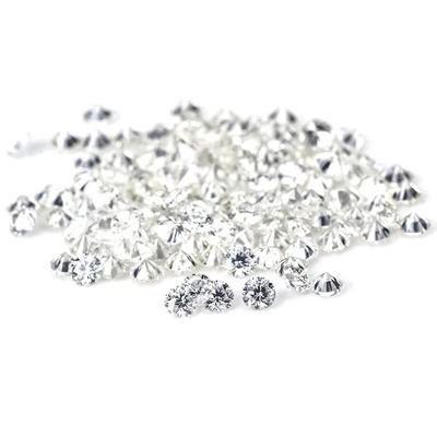 Melee Moissanite Berlian Per Karat Potongan Bulat DEF Ukuran Kecil Moissanite VVS1 Lab Tumbuh Berlian Batu permata Bentuk persegi