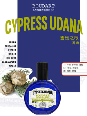 CYPRESS UDANA Semprotan Beraroma dengan Minyak Esensial cengkeh International Klein Blue Design Style