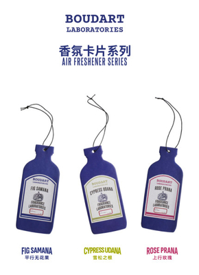 Figu menghirup kertas mobil Air Freshener OEM Hadiah untuk aroma dan segar yang tahan lama
