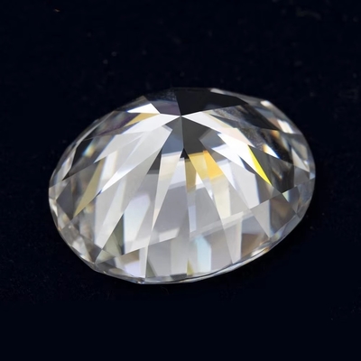 DEF Warna Moissanite VVS Pass Diamond Tester Lolos Oval Moissanite Batu