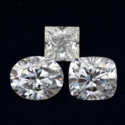 DEF Warna Moissanite VVS Pass Diamond Tester Lolos Oval Moissanite Batu