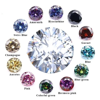 DEF Warna Moissanite VVS Pass Diamond Tester Lolos Oval Moissanite Batu