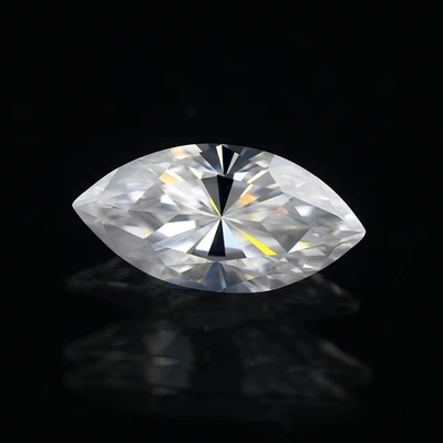 Bentuk Khusus Moissanite Putih VVS1 Batu Moissanite Bulat Tanpa Cacat