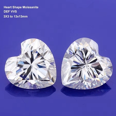 Grosir Moissanite Perhiasan Berlian 1ct Bentuk Hati Untuk Cincin
