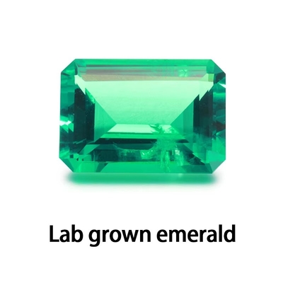 Emerald Cut EF Putih VVS Batu permata sintetis longgar Moissanite Berlian Untuk cincin