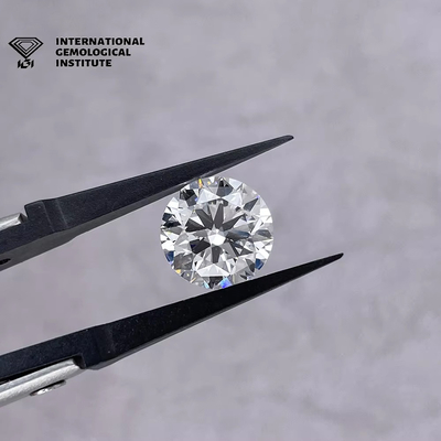 0.5ct 1ct 1.5ct 2ct 3ct White Loose Moissanite Diamond HPHT CVD Laboratory Diwasa Berlian