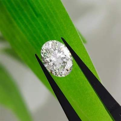 Ukuran Besar 5ct Oval Cut CVD E F VS1 VS2 IGI Lab Tumbuh Perhiasan Grosir