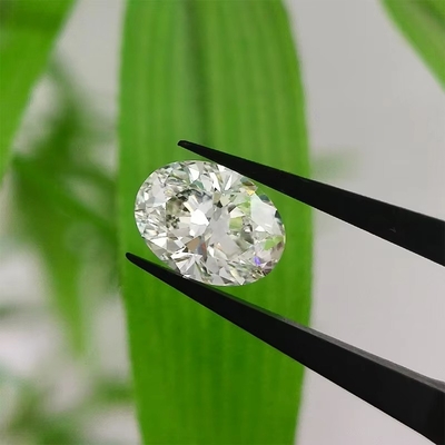 Ukuran Besar 5ct Oval Cut CVD E F VS1 VS2 IGI Lab Tumbuh Perhiasan Grosir