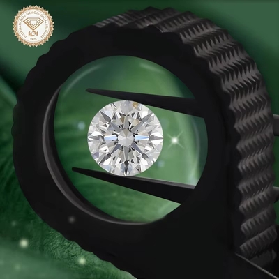0.5ct - 3ct E Color Loose Certified Lab Dibuat Berlian Moissanite HPHT CVD Berlian
