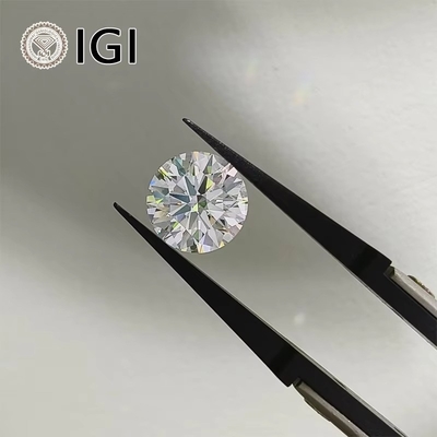 0.5ct - 3ct E Color Loose Certified Lab Dibuat Berlian Moissanite HPHT CVD Berlian