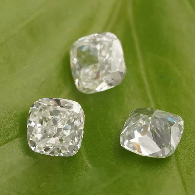 DEF VS Warna Putih Laboratorium Berlian Tumbuh Moissanite Lolos Marquise Moissanite Cushion Cut 3*3-5*5m