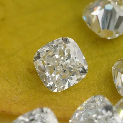 DEF VS Warna Putih Laboratorium Berlian Tumbuh Moissanite Lolos Marquise Moissanite Cushion Cut 3*3-5*5m