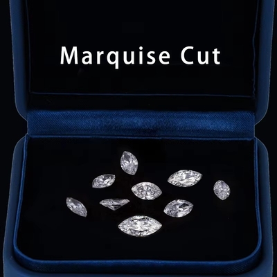 0.8-3.3mm Bulat Brilliant Cut Man Made Diamond Moissanite DEF VVS VS Laboratorium Berlian Tumbuh