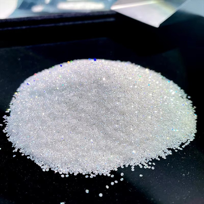 Perhiasan Putih VVS Melee Moissanite Berlian, Custom Melee Loose Moissanite Batu