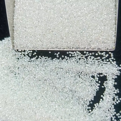 Ukuran kecil bulat Melee Moissanite 1.0 CT Per Paket dengan warna bermain efek optik