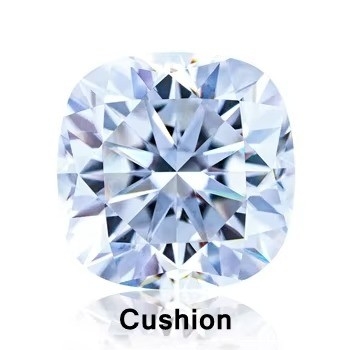 Earrings Stud Moissanite Diamond Heart Princess Asscher Cushion Bulat Berlian Potong Charles VVS Batu permata longgar