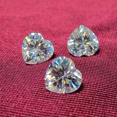cincin moissanite berbentuk pir Custom GRA VVS Mossanite Clarity Loose Moissanite Diamonds Moissanite gem Stones