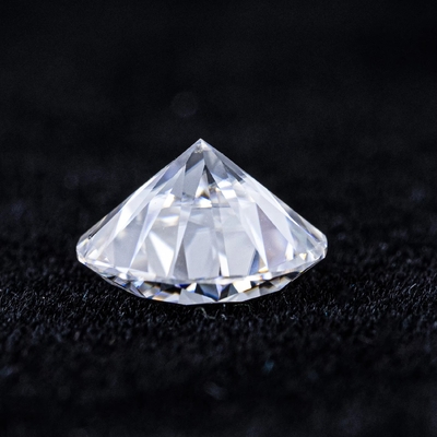 Batu permata Bentuk oval 2-10ct Putih bulat potong longgar Moissanite untuk cincin pertunangan