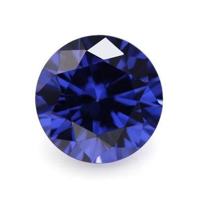 5A Kualitas Batu permata longgar Warna Zircon Berlian bulat Potongan 1,75mm 2,25mm Sintetis 5ct Untuk Moissanite Ring