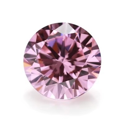 5A Kualitas Batu permata longgar Warna Zircon Berlian bulat Potongan 1,75mm 2,25mm Sintetis 5ct Untuk Moissanite Ring