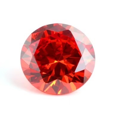 5A Kualitas Batu permata longgar Warna Zircon Berlian bulat Potongan 1,75mm 2,25mm Sintetis 5ct Untuk Moissanite Ring