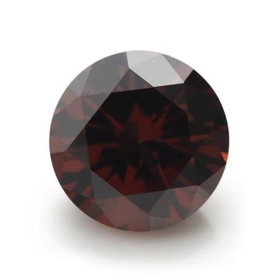 5A Kualitas Batu permata longgar Warna Zircon Berlian bulat Potongan 1,75mm 2,25mm Sintetis 5ct Untuk Moissanite Ring