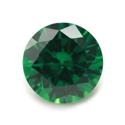 5A Kualitas Batu permata longgar Warna Zircon Berlian bulat Potongan 1,75mm 2,25mm Sintetis 5ct Untuk Moissanite Ring