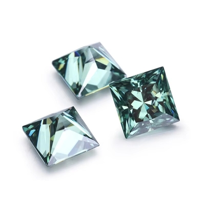 Putri Potong 5.5x5.5mm 1 karat Moissanite VVS Colors Square Berlian Lolos Berlian