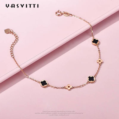 7.48in 0.09oz Sterling Silver Jewelry Bracelet Cubic Zirconia Gelang yang Dapat Disesuaikan SGS