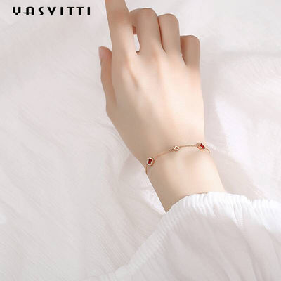 7.48in 0.09oz Sterling Silver Jewelry Bracelet Cubic Zirconia Gelang yang Dapat Disesuaikan SGS