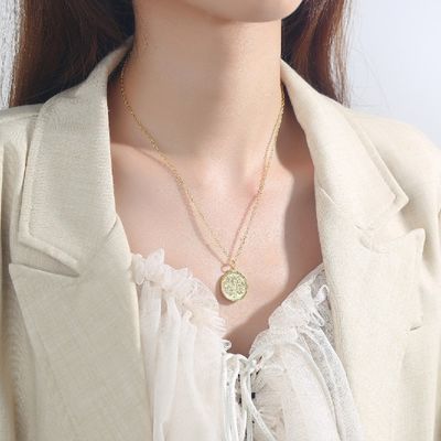 14.4in 10g Chroker Sterling Silver Necklace X18 Pohon Kehidupan Liontin