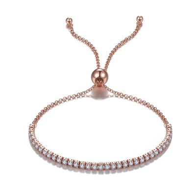 Gelang Slider Tenis Sterling Silver