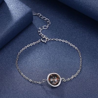 9.45in 0.08oz Sterling Silver Slider Gelang Memimpin Gratis 925 Sterling Silver Gelang SGS