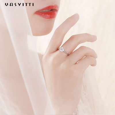 22.1mm 2.52g Diamond Wedding Ring festival Moissanite Womens Diamond Band Rings