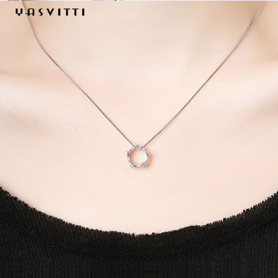 6.3in 3 Gram Sterling Silver Perhiasan Kalung 5A Cubic Zircon Crown Liontin Kalung