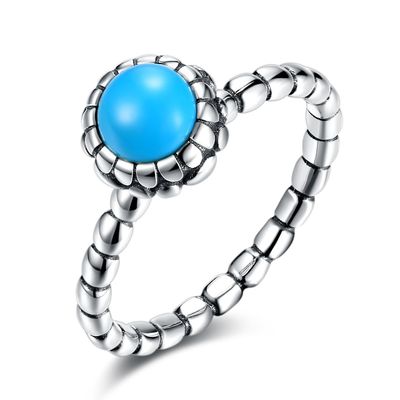 0.9 cm 3.6g Sterling Silver Jewelry Rings 3A Cubic Zirconia Wedding Finger Ring
