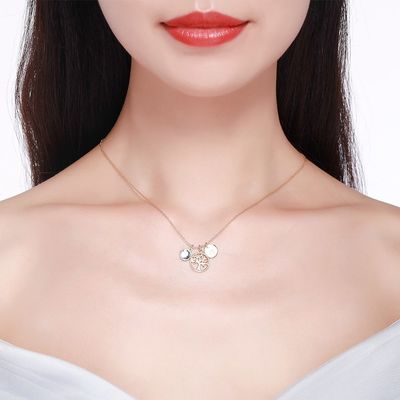 19in 25g Sterling Silver Perhiasan Kalung
