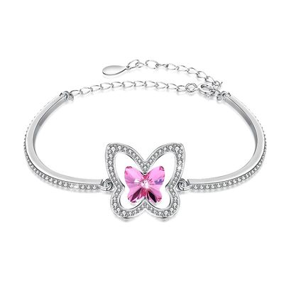 Gelang Slider Kupu-kupu Sterling Silver
