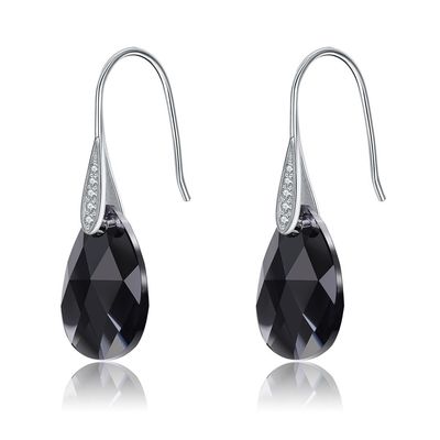 Anting-anting Perhiasan Perak Kait Panjang