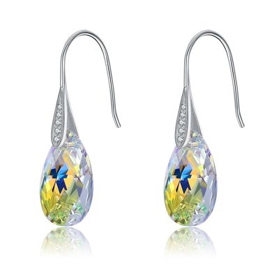 Anting-anting Perhiasan Perak Kait Panjang