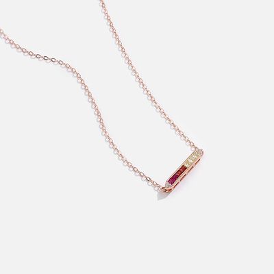 1.31ft 2.2g Sterling Silver Kalung Rantai S925 Rainbow 18 Inch Rantai Perak