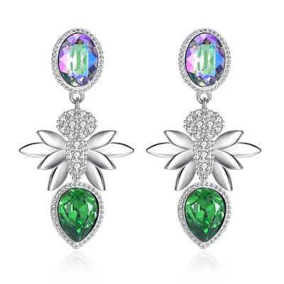 Anting Perhiasan Perak Hadiah Berlian