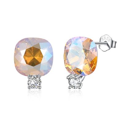 Anting Perhiasan Perak Multi Warna