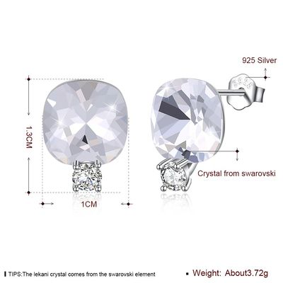 Anting Perhiasan Perak Multi Warna