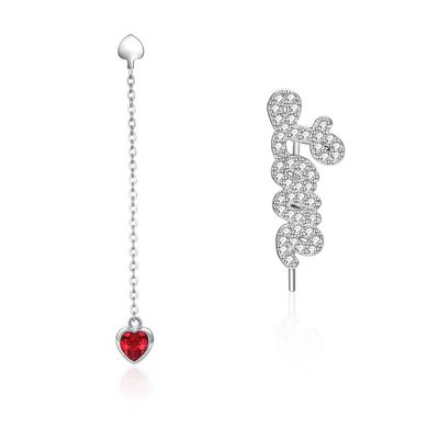 2.28ft 7.2g Emas Anting Rantai Panjang Jatuhkan Tunangan Hanukkah Anting Rantai Panjang