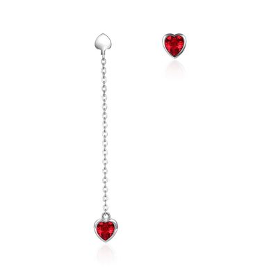 2.28ft 7.2g Emas Anting Rantai Panjang Jatuhkan Tunangan Hanukkah Anting Rantai Panjang